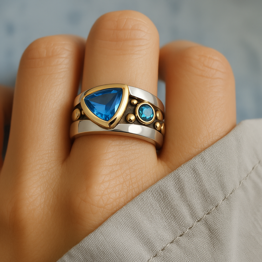 Blue Vintage Ring